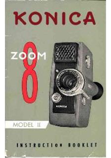 Konica Zoom 8 manual. Camera Instructions.